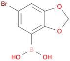 5-Bromo-2,3-methylenedioxyphenylboronic acid