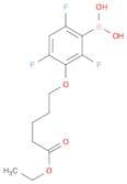 3-(4-Ethoxycarbonylbutyloxy)-2,4,6-trifluorophenylboronic acid