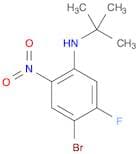 5-Bromo-2-(t-butylamino)-4-fluoro-1-nitrobenzene