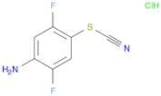 2,5-Difluoro-4-thiocyanatoaniline, HCl