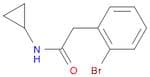 2-(2-Bromophenyl)-N-cyclopropylacetamide