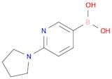 Boronic acid, B-​[6-​(1-​pyrrolidinyl)​-​3-​pyridinyl]​-
