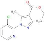 Ethyl 1-(3-chloropyridin-2-yl)-5-methylpyrazole-4-carboxylate