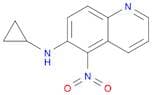 6-(Cyclopropylamino)-5-nitroquinoline