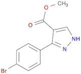 Methyl 3-(4-bromophenyl)pyrazole-4-carboxylate