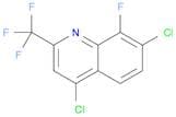 4,7-Dichloro-8-fluoro-2-(trifluoromethyl)quinoline