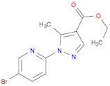 Ethyl 1-(5-bromopyridin-2-yl)-5-methylpyrazole-4-carboxylate