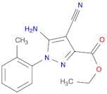 Ethyl 5-amino-4-cyano-1-o-tolylpyrazole-3-carboxylate