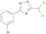 3-(3-Bromophenyl)-5-(dichloromethyl)-1,2,4-oxadiazole