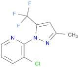 3-Chloro-2-(3-methyl-5-(trifluoromethyl)pyrazol-1-yl)pyridine