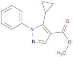 Methyl 5-cyclopropyl-1-phenylpyrazole-4-carboxylate