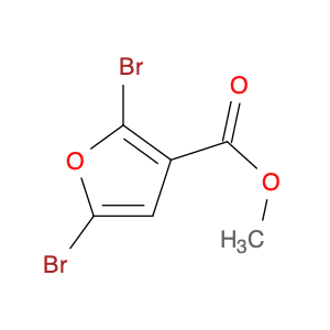 3-Furancarboxylic acid, 2,5-dibromo-, methyl ester