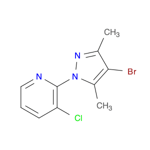 2-(4-Bromo-3,5-dimethylpyrazol-1-yl)-3-chloropyridine