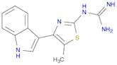 1-(4-(1H-Indol-3-yl)-5-methylthiazol-2-yl)guanidine