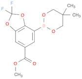 6-Methoxycarbonyl-2,2-difluorobenzo[d][1,3]dioxole-4-boronic acid, pinacol ester