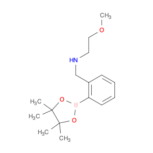 2-(2-Methoxyethyl)aminomethylphenylboronic acid, pinacol ester