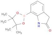 2H-Indol-2-one, 1,3-dihydro-7-(4,4,5,5-tetramethyl-1,3,2-dioxaborolan-2-yl)-