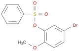 5-Bromo-2-methoxyphenyl benzenesulfonate