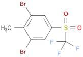 2,6-Dibromo-4-(trifluoromethylsulfonyl)toluene