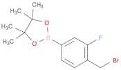 1,3,2-Dioxaborolane, 2-[4-(bromomethyl)-3-fluorophenyl]-4,4,5,5-tetramethyl-