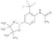 N-(4-(4,4,5,5-Tetramethyl-1,3,2-dioxaborolan-2-yl)-2-(trifluoromethyl)phenyl)acetamide