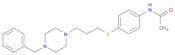 Acetamide, N-[4-[[3-[4-(phenylmethyl)-1-piperazinyl]propyl]thio]phenyl]-