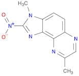 3H-Imidazo[4,5-f]quinoxaline, 3,8-dimethyl-2-nitro-