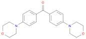 Methanone, bis[4-(4-morpholinyl)phenyl]-