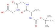 {2-[(2S)-2-{[(tert-butoxy)carbonyl]amino}propanamido]acetamido}acetic acid