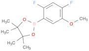 1,3,2-Dioxaborolane, 2-(2,4-difluoro-5-methoxyphenyl)-4,4,5,5-tetramethyl-