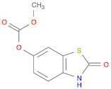Carbonic acid, 2,3-dihydro-2-oxo-6-benzothiazolyl methyl ester