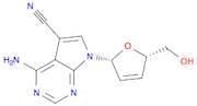 4-Amino-7-((2R,5S)-5-(hydroxymethyl)-2,5-dihydrofuran-2-yl)-7H-pyrrolo[2,3-d]pyrimidine-5-carbonit…
