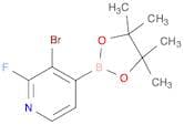 3-BROMO-2-FLUOROPYRIDINE-4-BORONIC ACID PINACOL ESTER