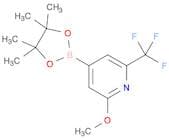 Pyridine, 2-methoxy-4-(4,4,5,5-tetramethyl-1,3,2-dioxaborolan-2-yl)-6-(trifluoromethyl)-