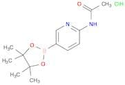 2-Acetamidopyridine-5-boronic acid, pinacol ester, HCl