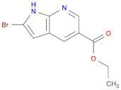 1H-Pyrrolo[2,3-b]pyridine-5-carboxylic acid, 2-bromo-, ethyl ester