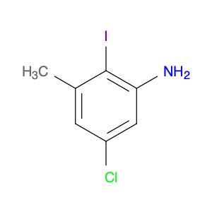 Benzenamine, 5-chloro-2-iodo-3-methyl-