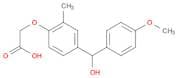 Acetic acid, 2-[4-[hydroxy(4-methoxyphenyl)methyl]-2-methylphenoxy]-