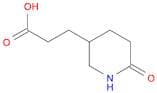 3-(6-oxopiperidin-3-yl)propanoic acid