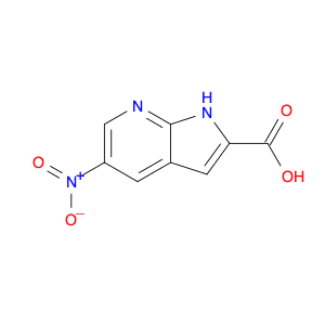 5-Nitro-1H-pyrrolo[2,3-b]pyridine-2-carboxylic acid