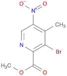 Methyl 3-bromo-4-methyl-5-nitropicolinate