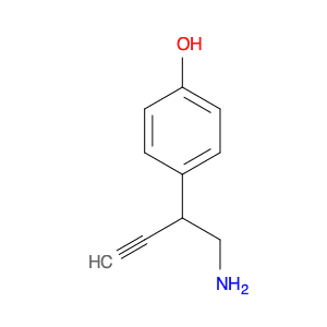 Phenol, 4-[1-(aminomethyl)-2-propyn-1-yl]-