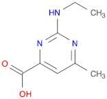 2-(Ethylamino)-6-methylpyrimidine-4-carboxylic acid