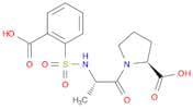 L-Proline, 1-[N-[(2-carboxyphenyl)sulfonyl]alanyl]- (9CI)