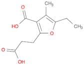 2-Furanpropanoic acid, 3-carboxy-5-ethyl-4-methyl-