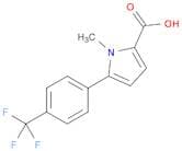 1H-Pyrrole-2-carboxylic acid, 1-methyl-5-[4-(trifluoromethyl)phenyl]-