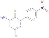 4-Amino-6-chloro-2-(4-nitrophenyl)pyridazine-3(2H)-thione