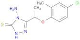 3H-1,2,4-Triazole-3-thione, 4-amino-5-[1-(4-chloro-2-methylphenoxy)ethyl]-2,4-dihydro-