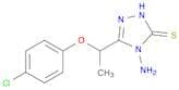 3H-1,2,4-Triazole-3-thione, 4-amino-5-[1-(4-chlorophenoxy)ethyl]-2,4-dihydro-