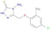 3H-1,2,4-Triazole-3-thione, 4-amino-5-[(4-chloro-2-methylphenoxy)methyl]-2,4-dihydro-